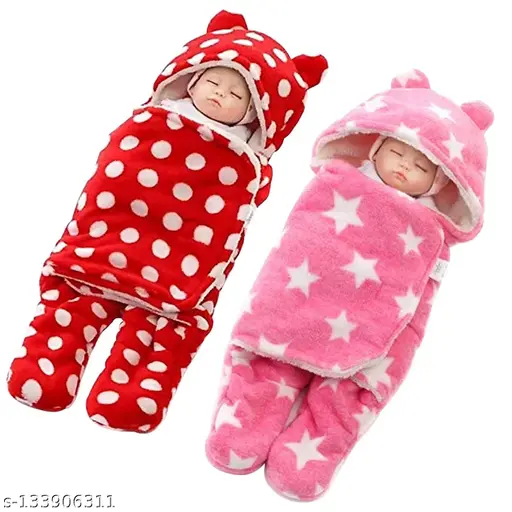 First Sleep Soft Baby Blankets For New Born Babies