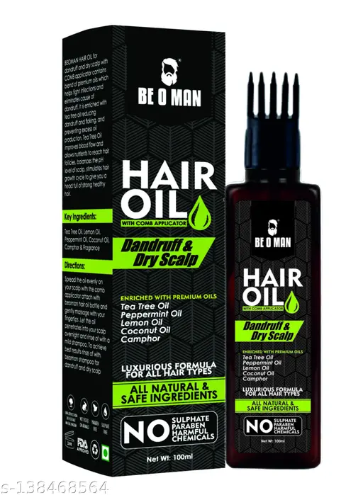 HAIR OIL FOR DANDRUFF AND DRY SCALP