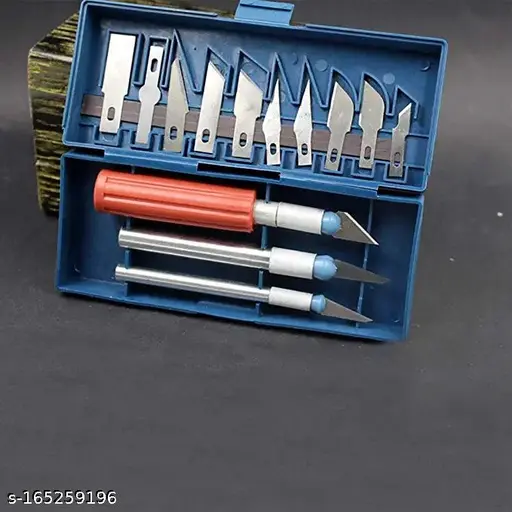 MultiFunction Metal and Plastic Cutter Wood Carving Tool Kit Knife