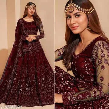 Fancy Velvet Women Lehenga