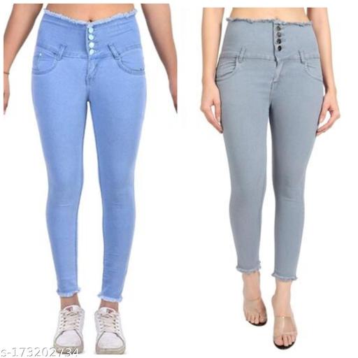 Women jeans combo Pack of 2 pieces