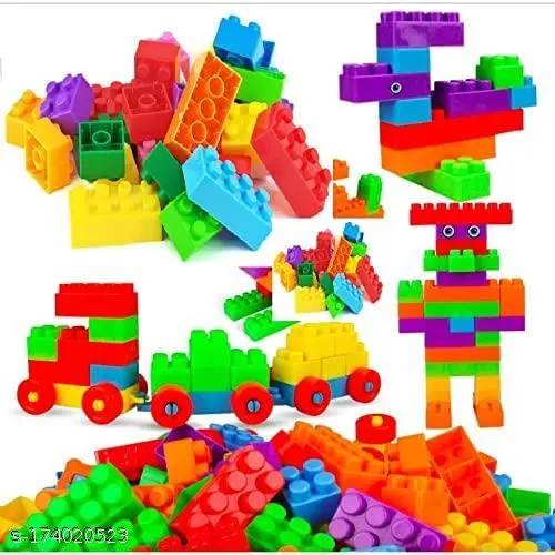 200+PISc DIY Puzzle Building Blocks Game Toys for Kids Educational