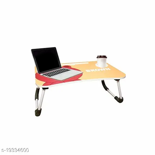 MultiPurpose Laptop Desk for Study and Reading with Foldable NonSlip