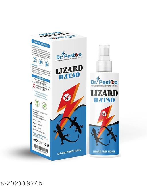 Organic Lizard Repellent Spray Made With Plants Oil IrritantFree, ChemicalFree BabySafe