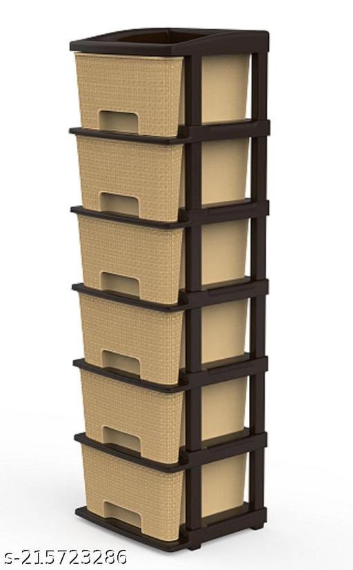 TRACK INDIA, DELUX LARGE SIZE CREAM 6XL MULTIPURPOSE STORAGE BOX