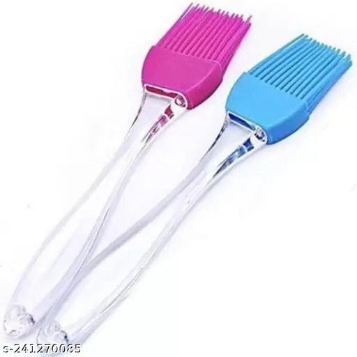(Set of 2, Big brush) Silicon Oil Brush for Cooking Spreader Basting
