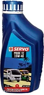 SERVO Pride TC 15W40 Engine Oil for Truck, 1LTR