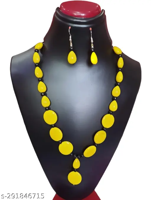 Glass Bead Necklace