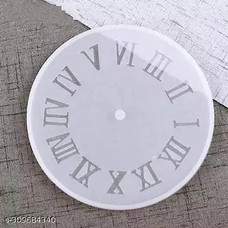 KT Roman Digital Dial Multipurpose Transparent Round Resin Casting