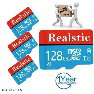 Realstic_Ultra 128 GB MicroSD Card Class 10 130 MB/s Memory Card