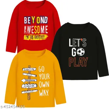 Modern Elegant Boys Tshirts