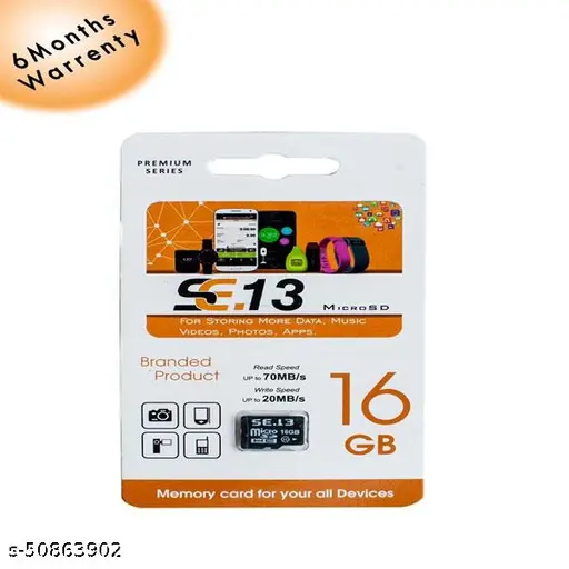 SE13 16GB Memory Cards