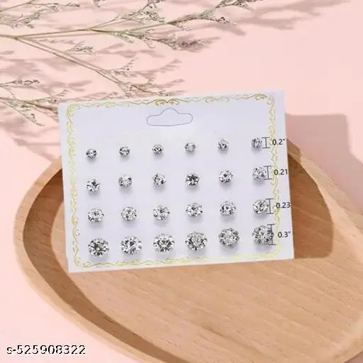 Earring Sets Rectangle Rhinestone Earrings Buy Kairangi By Yellow Chimes Black Metal Crystal Rectangular