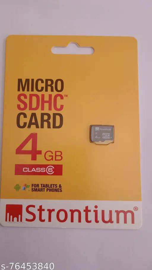 Strontium 4GB Class 6 Memory card