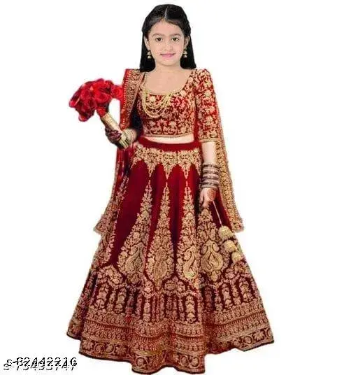 Girls   Lehenga Cholis Pack Of 1