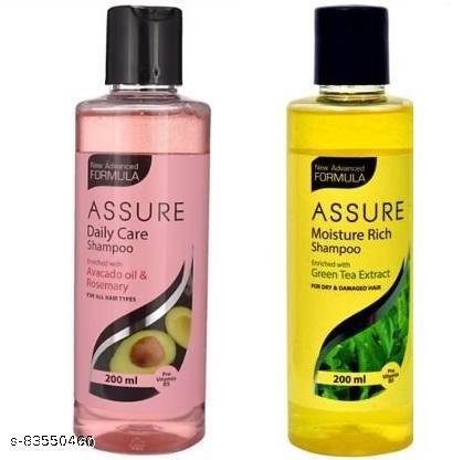 ASSURE DAILY CARE SHAMPOO (200 ml) with yellow shampoo