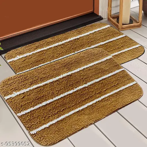 Premium Anti Slip with Strip Design Door Mat for Floor